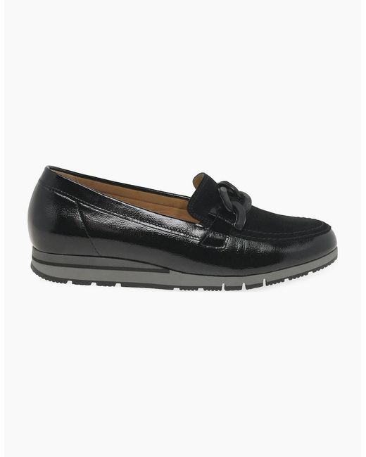 Gabor Black Bea Loafers