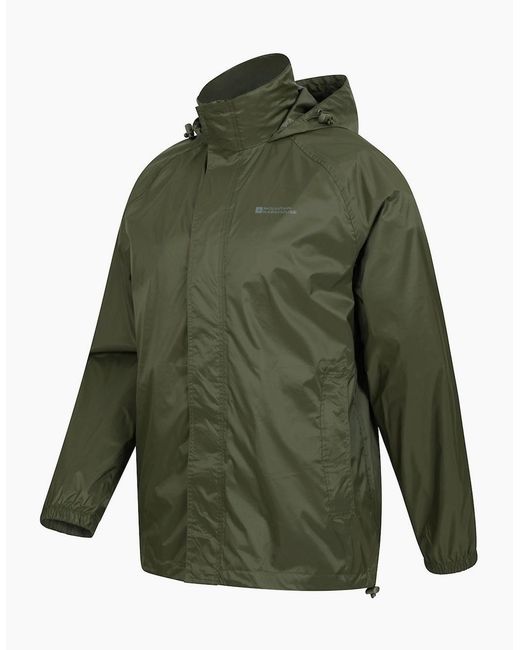 Mountain Warehouse Green Pakka Ii Waterproof Jacket for men