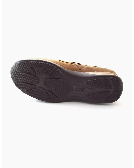Waldläufer Brown Denver 526001 Deck Shoe for men