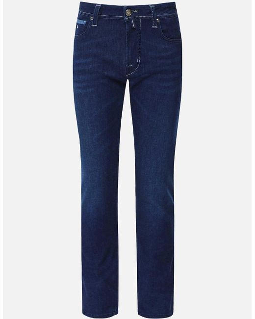 Tramarossa Blue Slim Fit Leonardo Jeans for men