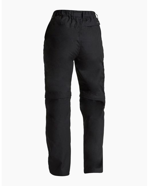 Craghoppers Black Ladies Expert Kiwi Convertible Trousers
