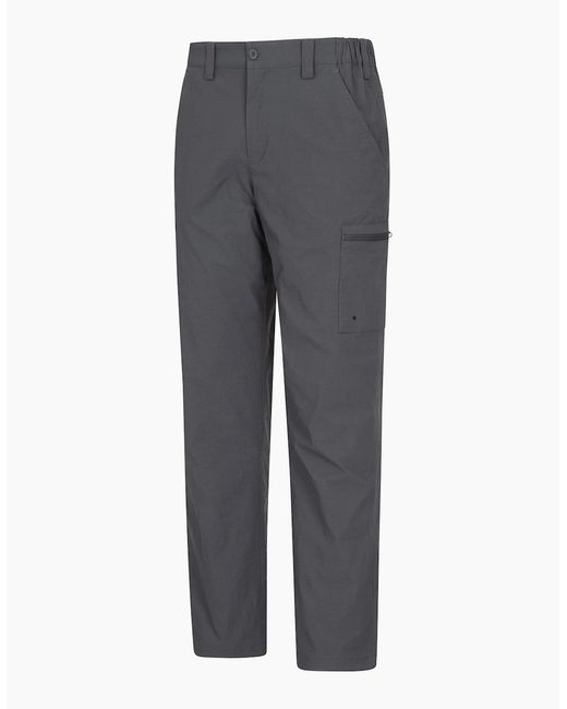 Mountain Warehouse Gray Stretch Winter Hiking Trousers for men