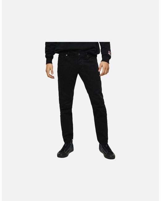 DIESEL Black Relaxed Tapered Fit Jean Larkee-Beex 0688H for men