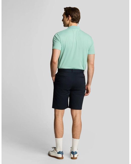 Lyle & Scott Green Course Stretch Chino Shorts for men