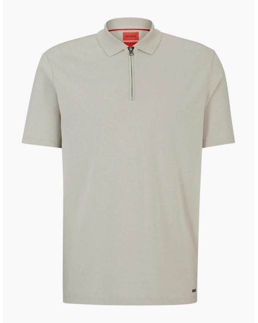Boss Natural Short Sleeve Polo Shirt for men
