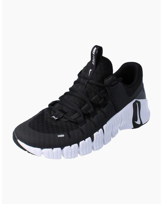 Nike Black Free Metcon 5 Trainers Dv3949 001 for men