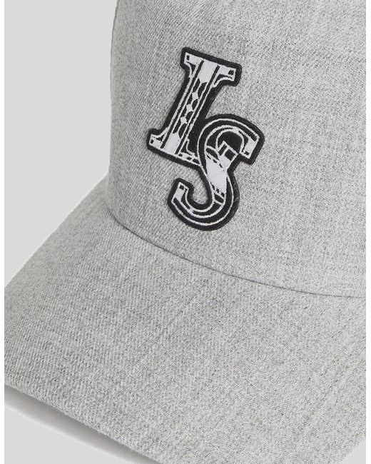 Lyle & Scott White Patch Baseball Cap for men