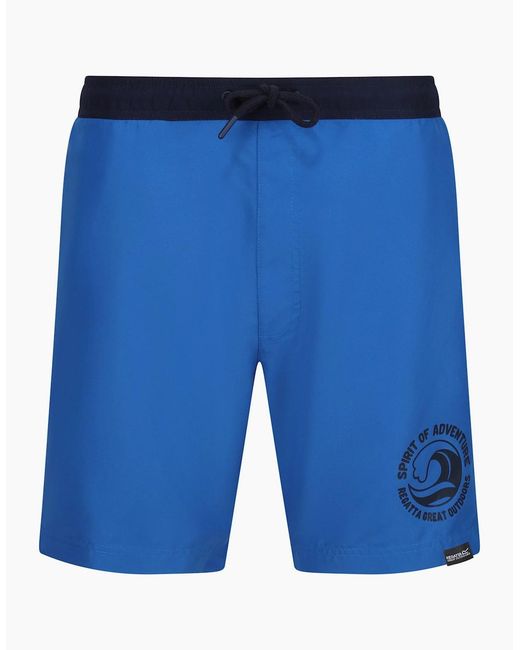 Regatta Blue Bentham Swim Shorts for men