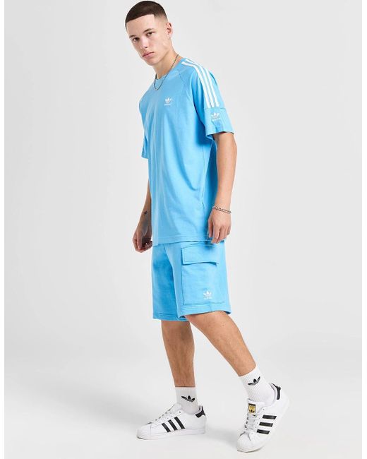 Adidas Blue Originals Cargo Short for men
