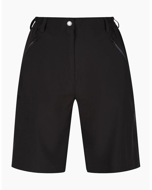 Regatta Black Ladies Xert Stretch Shorts
