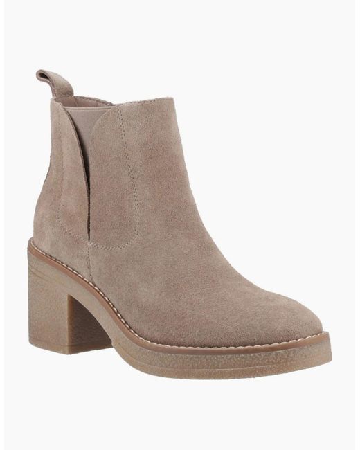 Hush Puppies Brown Felicia Chelsea Boots
