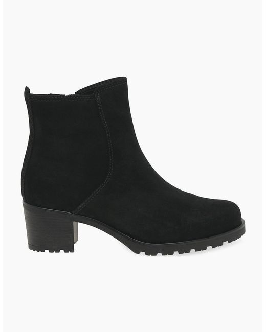 Gabor Black Delight Ankle Boots