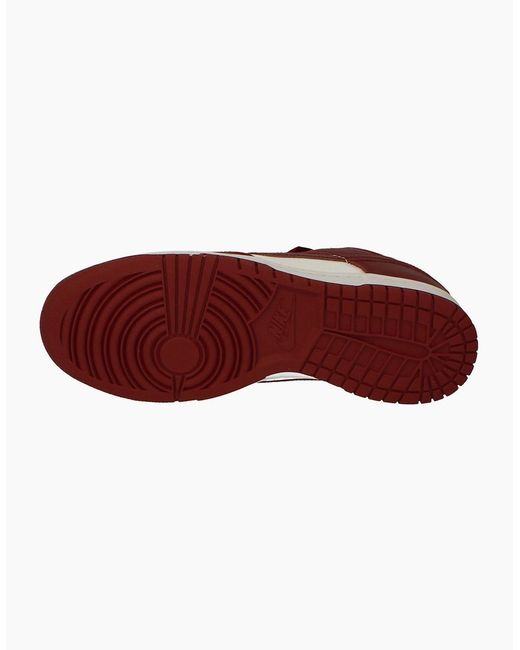 Nike Red Dunk Low Retro Trainers Dd1391 601 for men