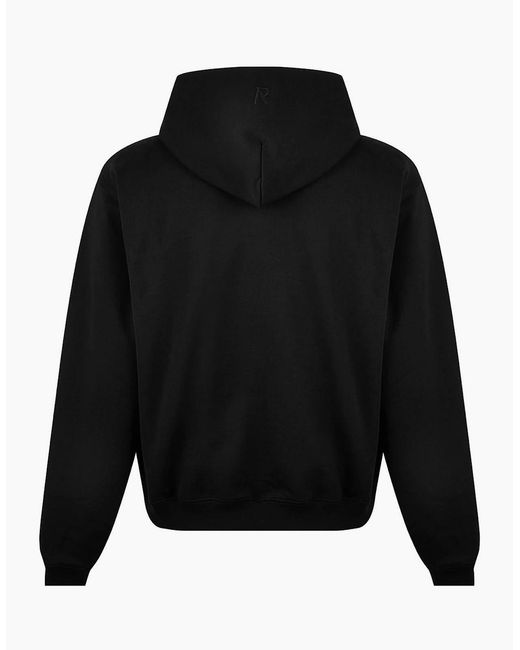 Represent Black Initial Hooded Jacket for men