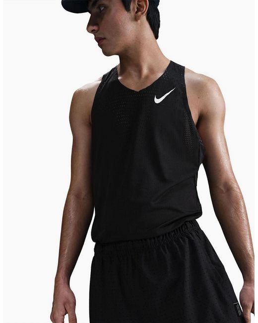 Nike Black Dri-Fit Breathe Running Shorts for men