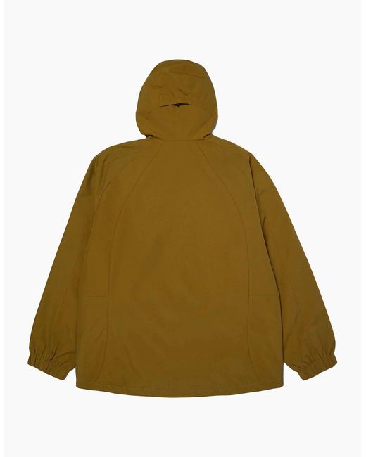 Huf Green All Caps Rich Shell Jacket for men