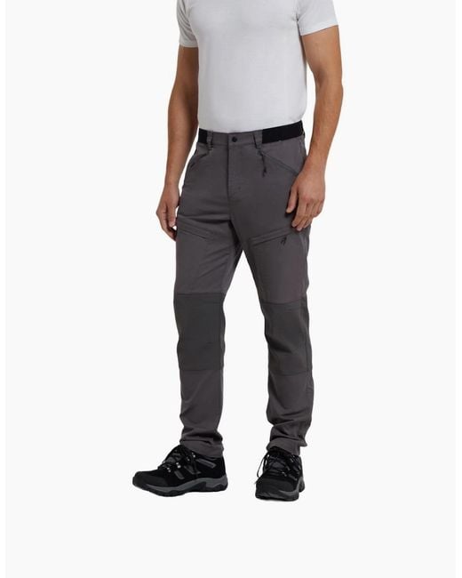 Mountain Warehouse Gray Jungle Hiking Trousers for men