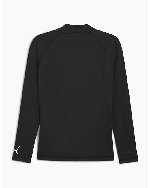 PUMA Black Cloudspun Tech Baselayer Top for men