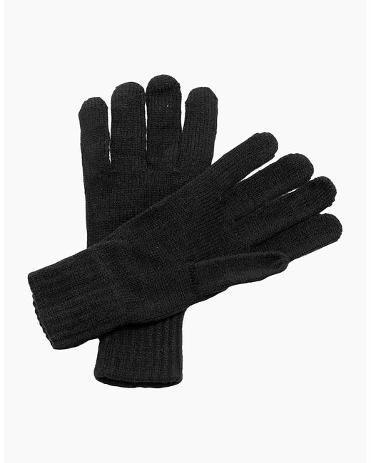 Regatta Black Knitted Winter Gloves