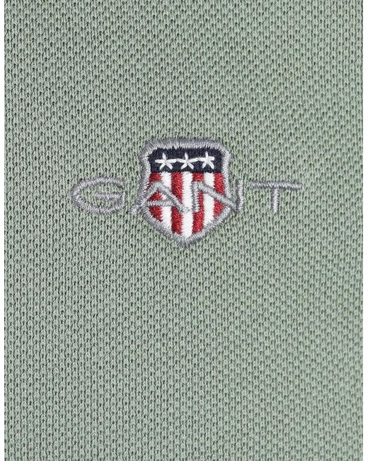 Gant Green Classic Regular Polo Shirt Surplus Mint for men