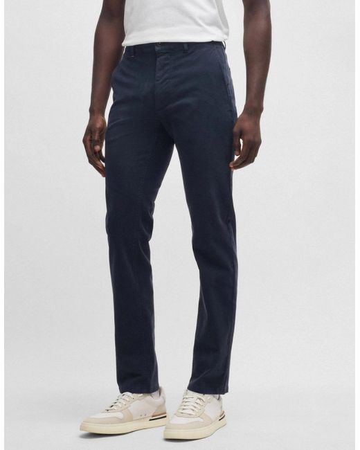 Boss Blue Boss Slim Fit Chinos for men
