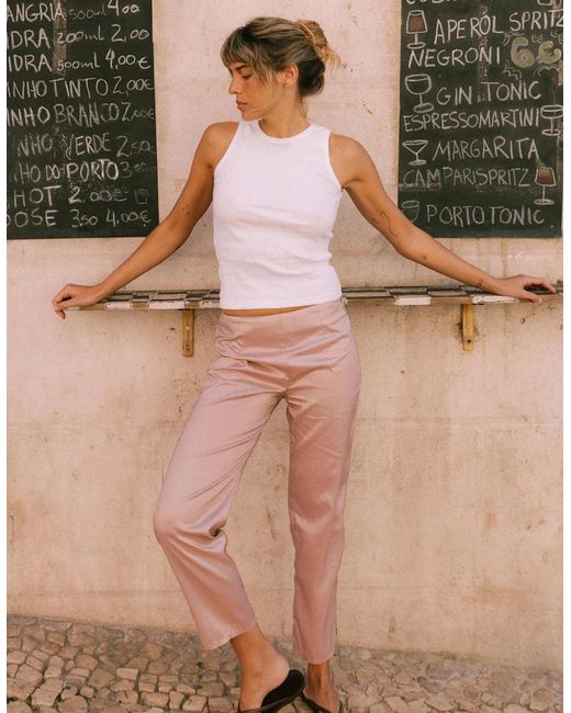 No Emotions UK Pink The Gigi Trousers