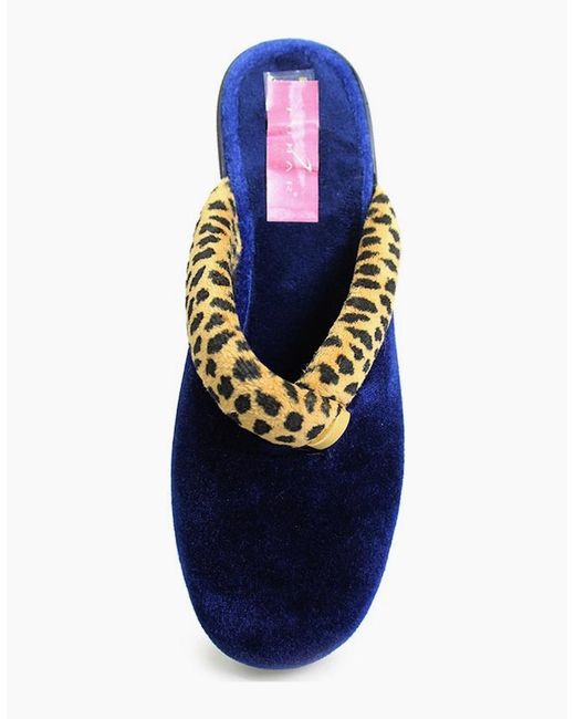 Lunar Blue Michelle Slippers