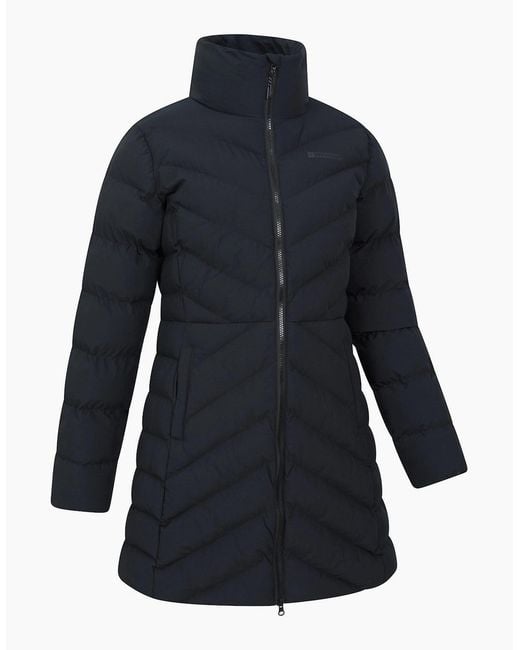 Mountain Warehouse Blue Ladies Anmore Padded Jacket
