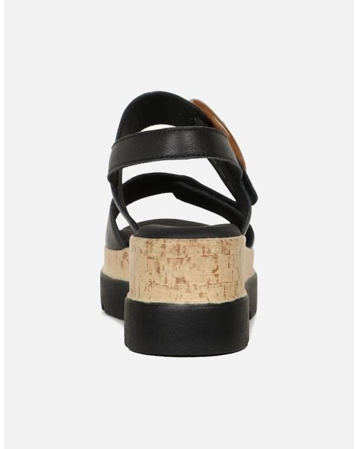 Lotus Black Cammie Sandals