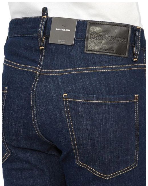 DSquared² Blue Dark Rinse Wash Cool Guy Jeans for men