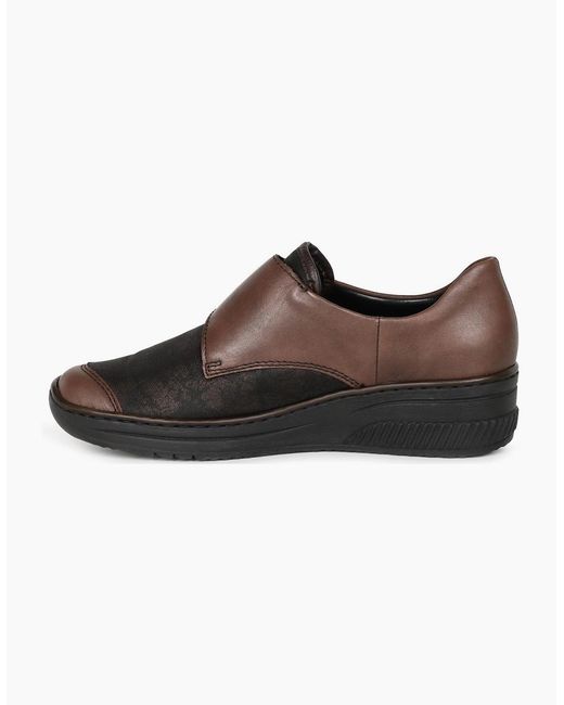 Rieker Brown Leaves Shoes