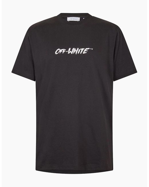 Off-White c/o Virgil Abloh Black Slim Fit T Shirt for men