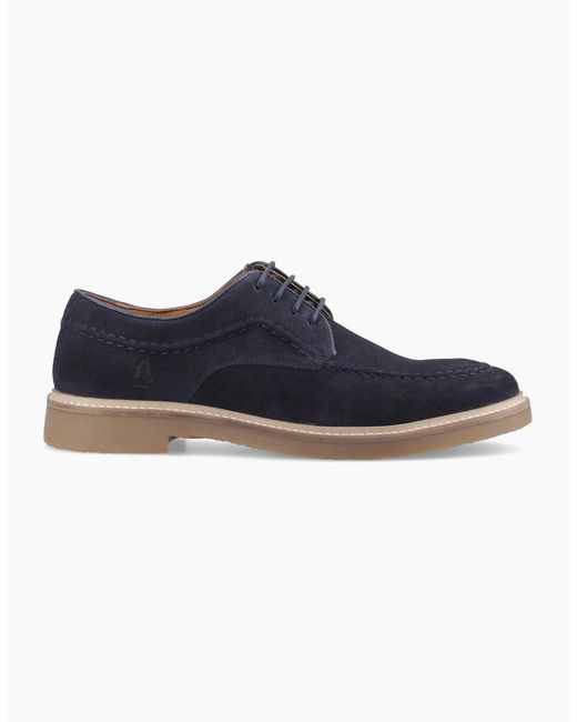 Hush Puppies Blue Genny Lace Up Shoes for men