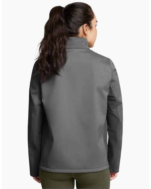 Under Armour Gray Solid Patterned Puffer Jacket