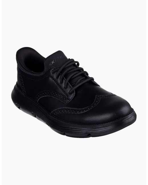 Skechers Black Garza Sully Shoes for men