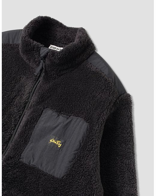 Stan Ray Black Fleece Jacket