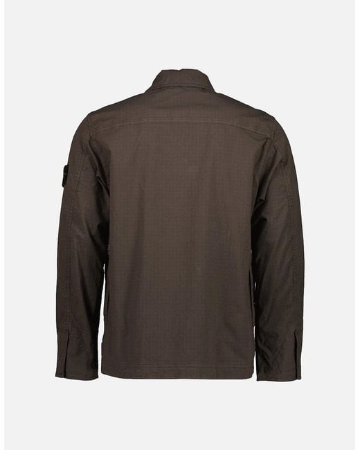 Stone Island Brown Mil-Spec Stretch Ripstop-Tc Jacket for men