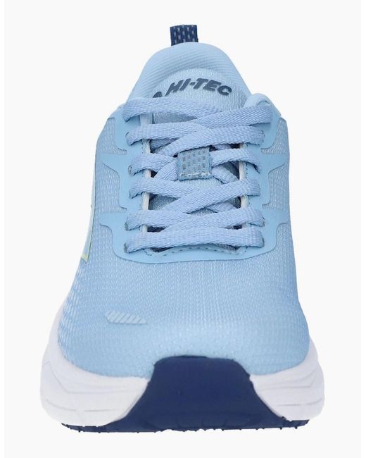 Hi-tec Blue Promenade Polyester Angel Falls/Country Air Hiking Shoes