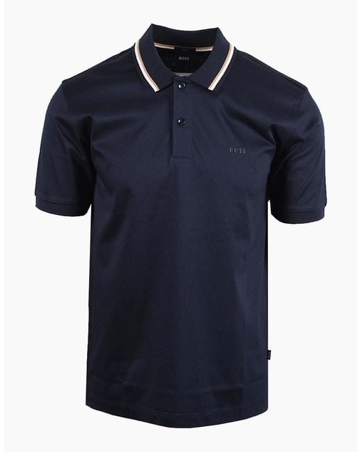 Boss Blue Boss Boss Penrose 38 Polo Dark for men