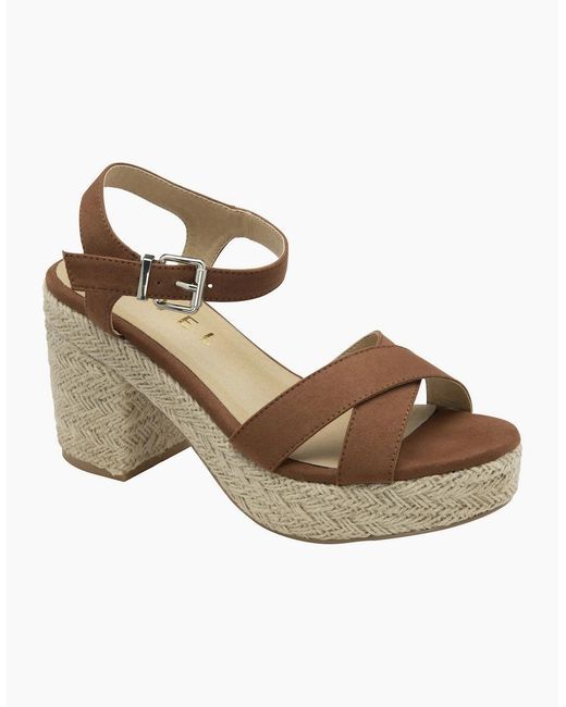 Ravel Metallic Marston Heeled Sandals