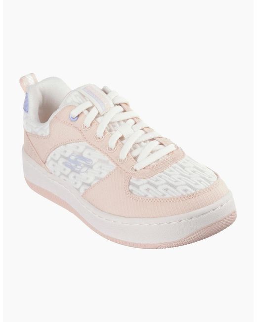 Skechers White Sprtcourt92