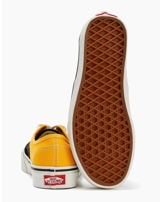 Vans Yellow Authentic Primary Multi/ Trainers