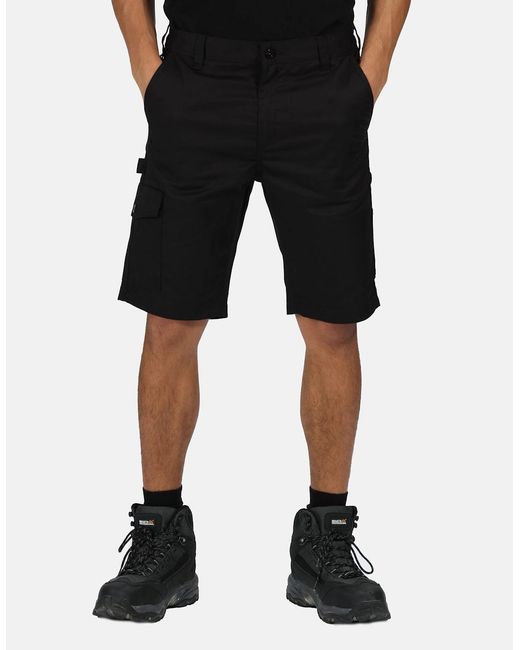Regatta Black Professional Cargo Shorts for men