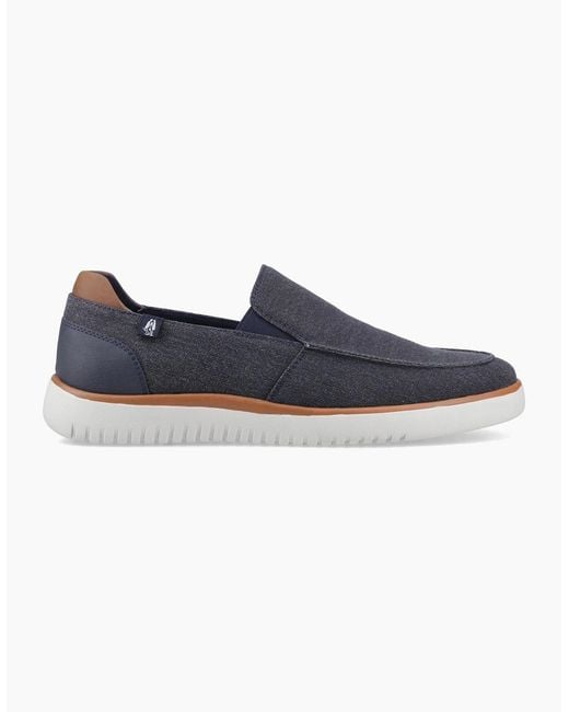 Hush Puppies Blue Damon Slip On Casual Shoes for men