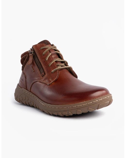 Josef Seibel Brown Ruby 54 Ladies Boots Castagne