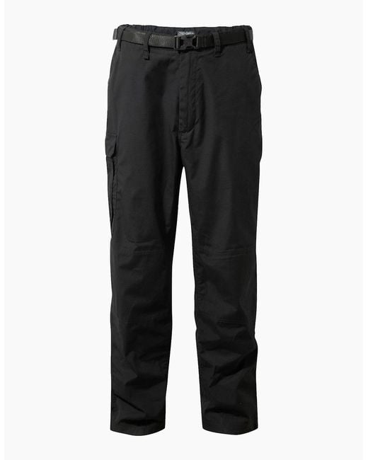 Craghoppers Black Kiwi Classic Trousers for men