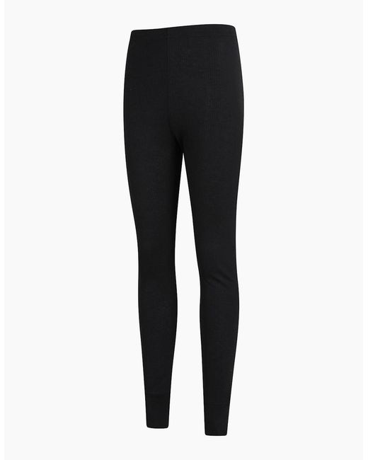Mountain Warehouse Black Ladies Talus Base Layer Bottoms