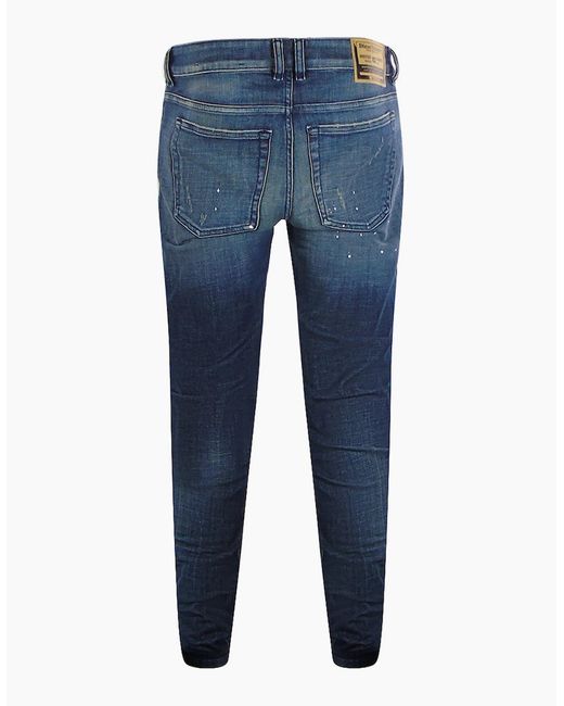 DIESEL Blue 1979 Sleenker-R Denim Pants for men