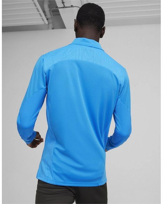 PUMA Blue Performance Moisture Wicking Training Jacket for men