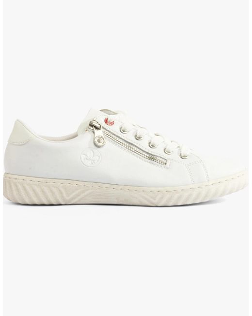 Rieker White N0900-81 Shoes